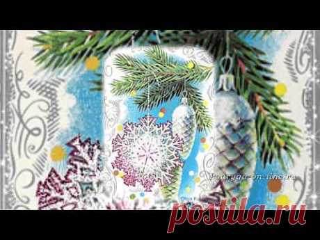 (+1) тема - Сделала новогодний видеоролик. Новый год. Бубенцы (Jingle bells на русском) | СВОИМИ РУКАМИ