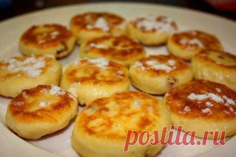 Сырники с изюмом | Хозяин и Хозяюшка