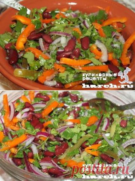 Салат из красной консервированной фасоли - Простые рецепты Овкусе.ру