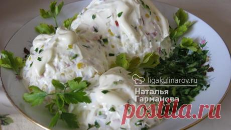Салат "Вершины" - рецепт пошаговый с фото