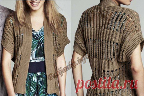 Сайт Парижанка-вязание спицами и крючком.