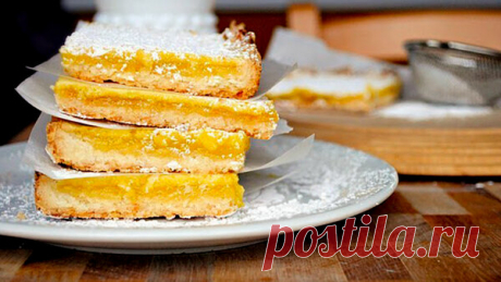 Пирог Лимонник на песочном тесте! Рецепт от снохи | KuhnyaSad | Яндекс Дзен