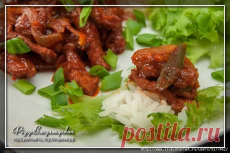 Острая свинина по-корейски Твэджи пулькоги