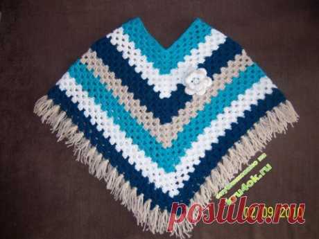 Вязание пончо, 25 красивых накидок с описанием и схемой вязания