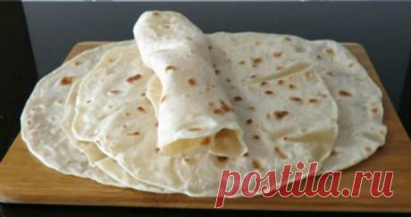 Мягкий и тонкий лаваш в домашних условиях. Вкуснее магазинного!