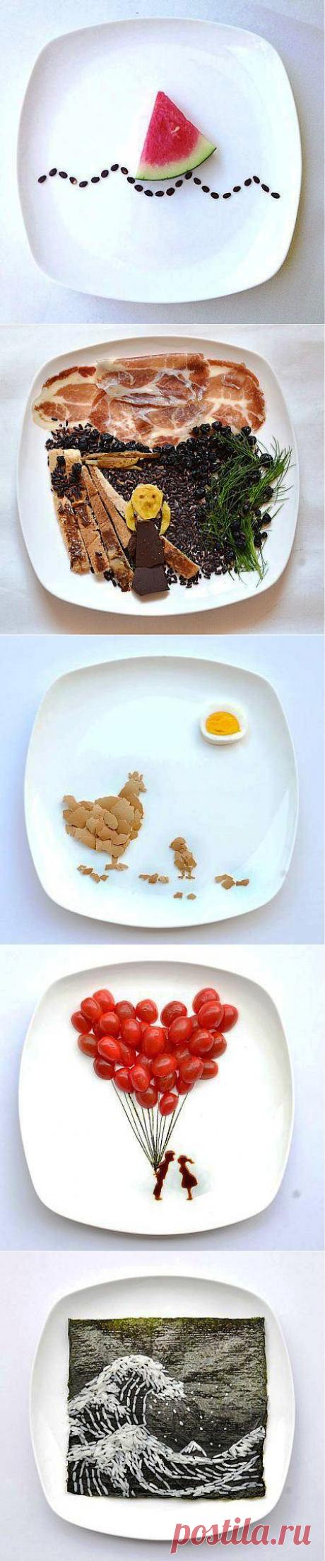 Искусство на тарелке