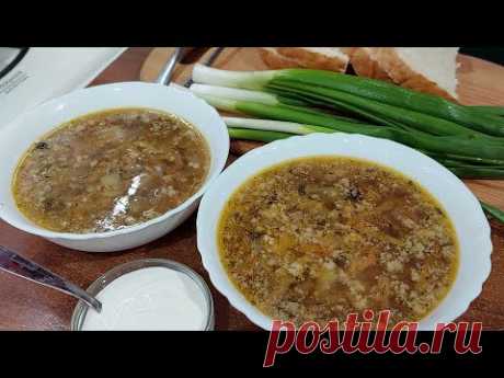 ВКУСНЫЙ супчик для души! Обожаю такие рецепты: 20 минут на приготовление, сытно и доступно.