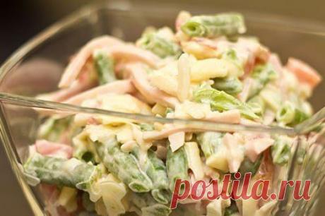 Салат с ветчиной и стручковой фасолью
• источник Домашняя Кулинария •
Салат с ветчиной и стручковой фасольюИнгредиенты:Зеленая фасоль (замороженная) - 400 гВетчина - 250 гПомидоры - 2 шт.Лук - 1/4 шт.Сыр - 100 гСметана или май…