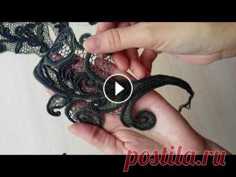 образцы кружева из  шелка, ирландское кружево образцы кружева для нового проекта из натурального шелка. ссылка на видео о шелке- ссылка на мк Веры Сердюченко...