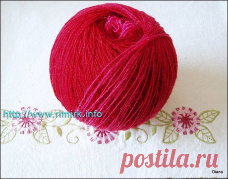 Как перемотать пряжу в клубок (советы бабушки)