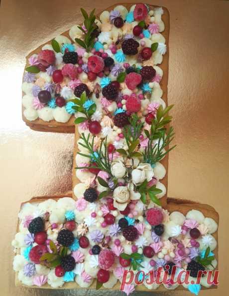 Торт-цифра -радуем именинника и удивляем гостей. Рецепт коржей, крема, пропитки. | Домик на берегу поля | Яндекс Дзен