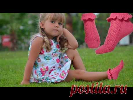 Романтические носочки спицами. #(2025.)