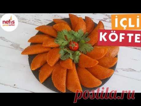 КЮФТЕТА С БУЛГУР,ГРИС И МЕСО -Poğaça Şeklinde İçli Köfte - Köfte Tarifi - Nefis Yemek Tarifleri
