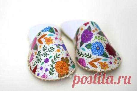 Изящные тапочки за 30 минут своими руками: мастер-класс!