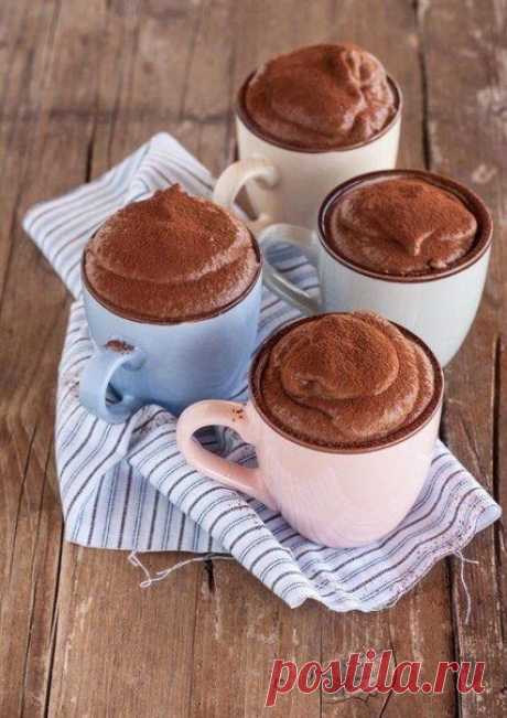 Шоколадный мусс.