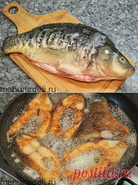 Рецепт как правильно жарить рыбу / Меню недели