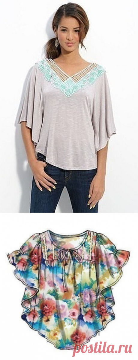 Очень простая выкройка летней туники — Сделай сам, идеи для творчества - DIY Ideas