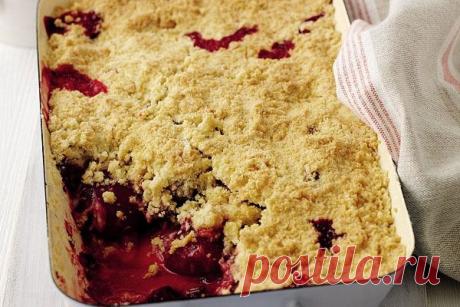 Сливовый крамбл