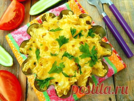 Запеканка из макарон в духовке с сыром - 1000.menu