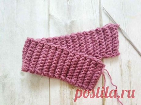 Шапка на зиму крючком. Простой и красивый узор