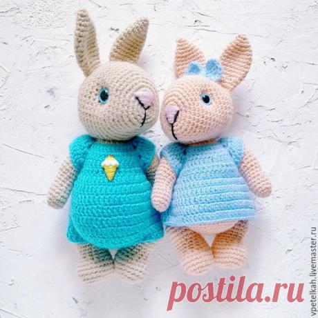 Купить Мастер-класс Весенние зайки - белый, заяц, зайчик, МК, мастер класс