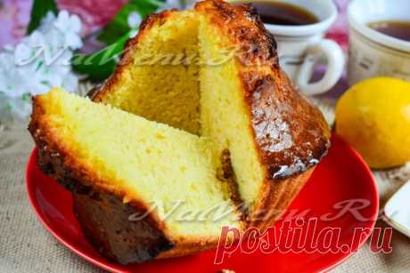 Кекс лимонный рецепт с фото пошагово