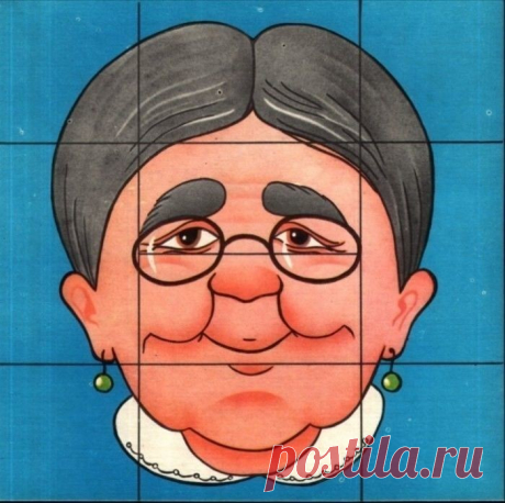 Разрезные картинки "Собери портрет"