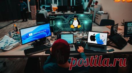 Почему продвинутые айтишники и программисты не любят Windows | Блог системного администратора... Так получилось, что Windows создавалась для массового использования, в то же время, энтузиасты параллельно создавали бесплатный Linux.