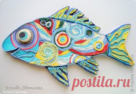 Соленое тесто. Рыбы.(идеи, много идей)