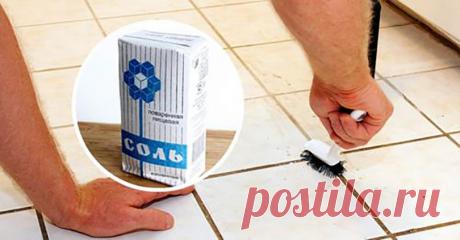 Зачем знающие хозяйки сыпят соль на пол в кухне
