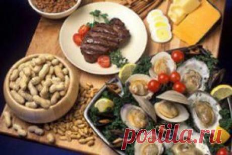 Продукты с содержанием цинка / Все для женщины