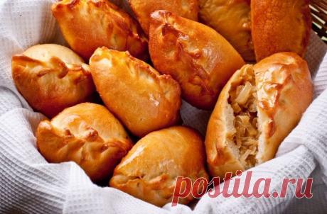 Пирожки с капустой -3 лучших рецепта. Советы по приготовлению..