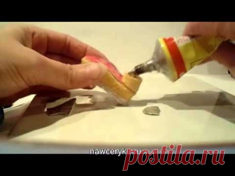 Туфельки из ткани Часть 2 - YouTube