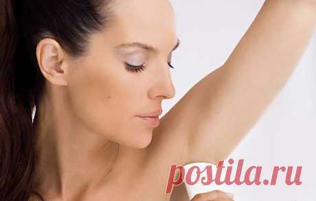 Как избавиться от запаха пота из подмышек? | Земля-мой дом