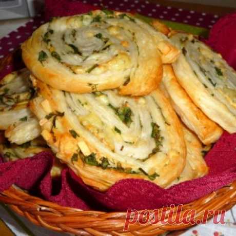 Плешки из готового слоеного теста