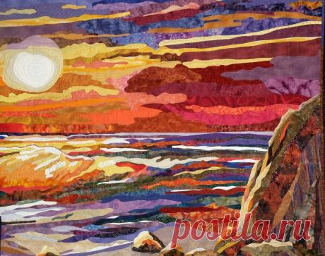 Лоскутные картины Карен Экмайер: 1 тыс изображений найдено в Яндекс Картинках