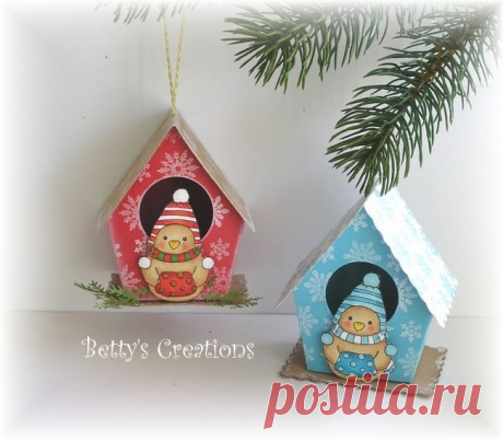 Коробочки, корзинки и новогодние игрушки из картона. Шаблоны.