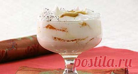 Апельсины со сливками. - Рецепт