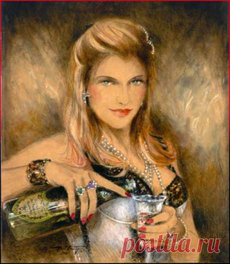 Не нужно спорить с женщиной ретиво! Художник О Рэй Маккарти (Ray MCCARTY)