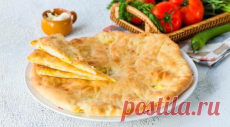 Осетинский пирог с картофелем и сыром