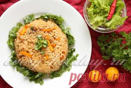 Плов с рыбой