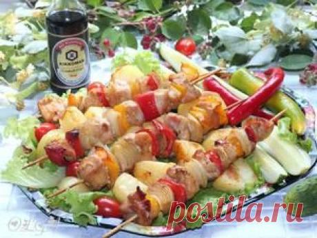 Шашлык по-гречески. Сувлаки из куриной грудки. Рецепт c фото, мы подскажем, как приготовить!