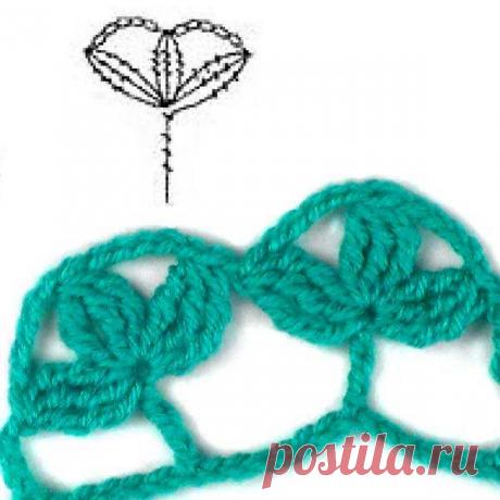 Сложный элемент Трилистник на ножке