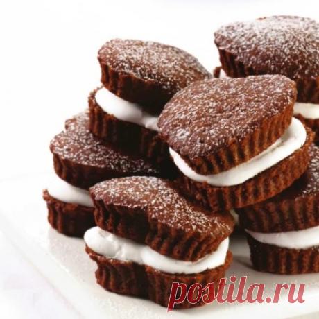 Шоколадные сердечки — Кулинарная книга - рецепты с фото