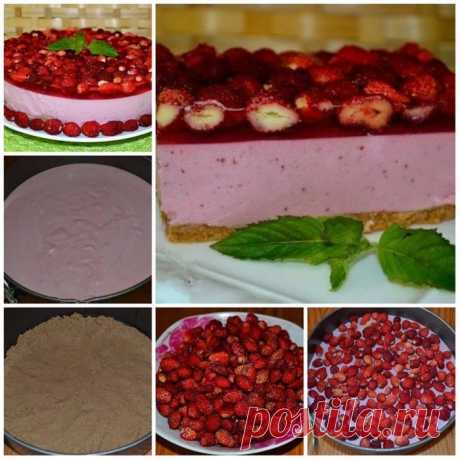 ВКУСНЕЙШИЙ ЗЕМЛЯНИЧНО-ТВОРОЖНЫЙ ДЕСЕРТ!