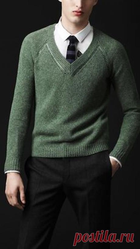 Open-Stitch Detail Cashmere Sweater | Burberry 44590241