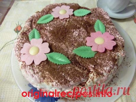 Зефирный торт со сливочным кремом и ягодами | ГотовимВместе
