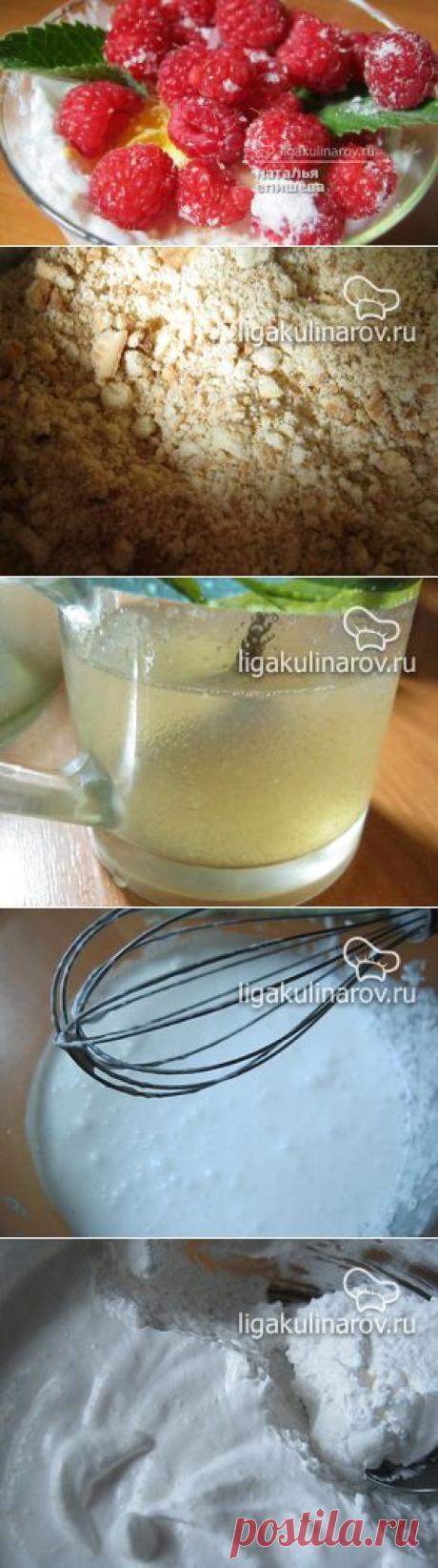 Панна Котта с малиной – рецепт с фото от Лиги Кулинаров, пошаговый рецепт