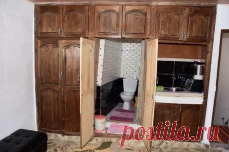 Новые уровни абсурдного дизайна, которые человечество покорило в прошлом месяце
Потайной туалет — это сильно!