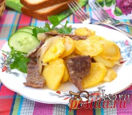 Говядина запечённая с картофелем в духовке фото рецепт приготовления